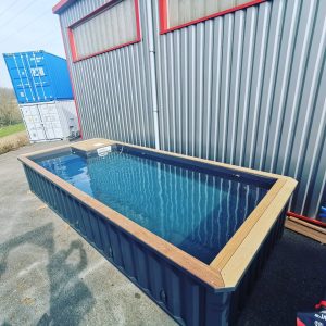 Container Piscine 20 Pieds jardins