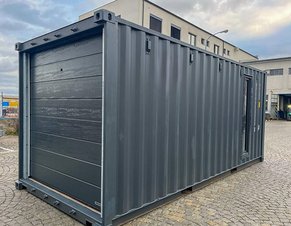 Conteneur maritime 20' avec portes sectionnelles – Image 6