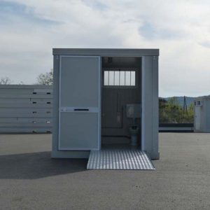 Bloc Sanitaire PMR neuf avec WC PMR et Lavabo PMR