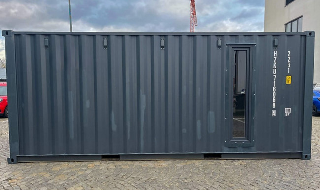 Conteneur maritime 20' avec portes sectionnelles – Image 4
