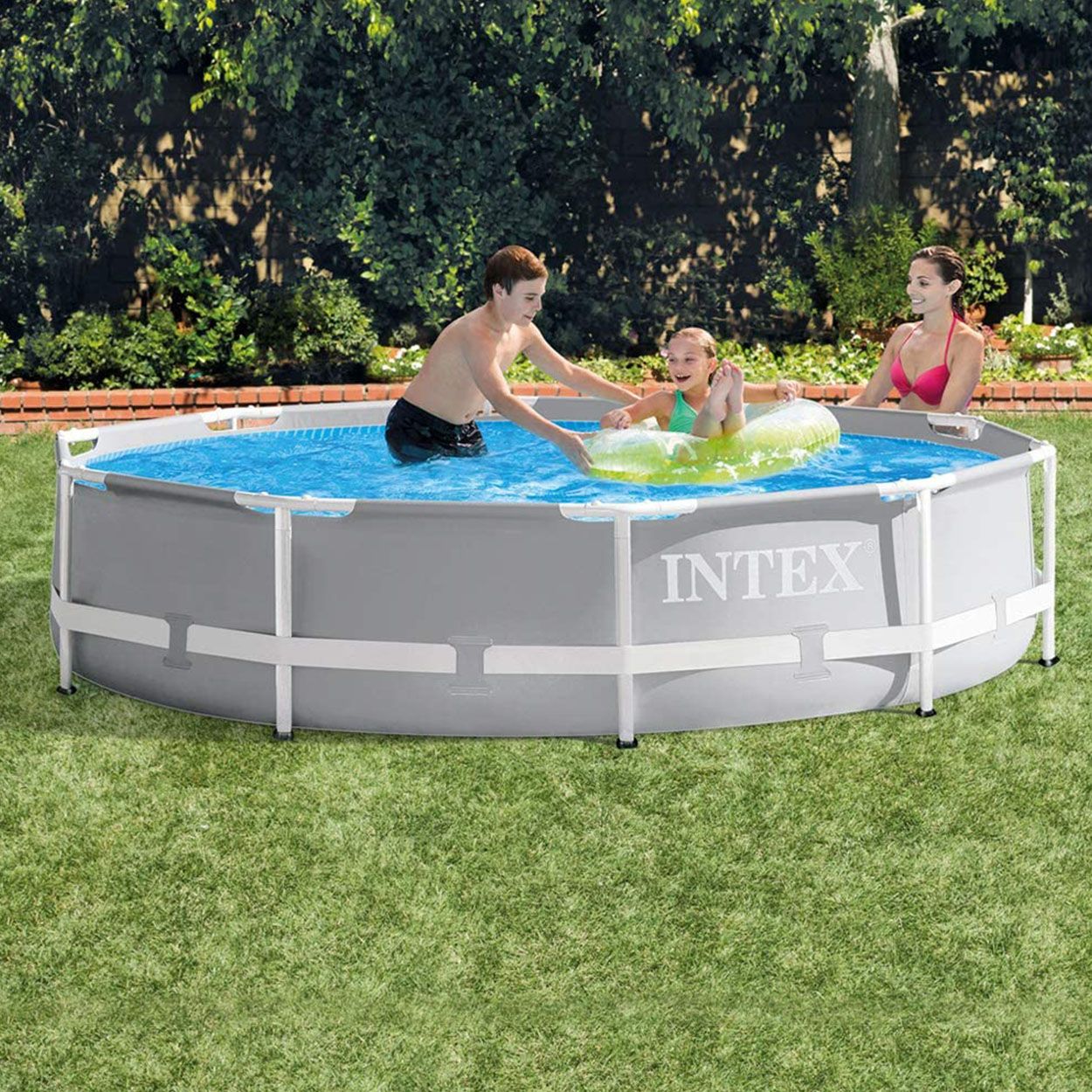 Kit de piscine « Prism » rond 3.05×0.76cm – Intex – Image 3