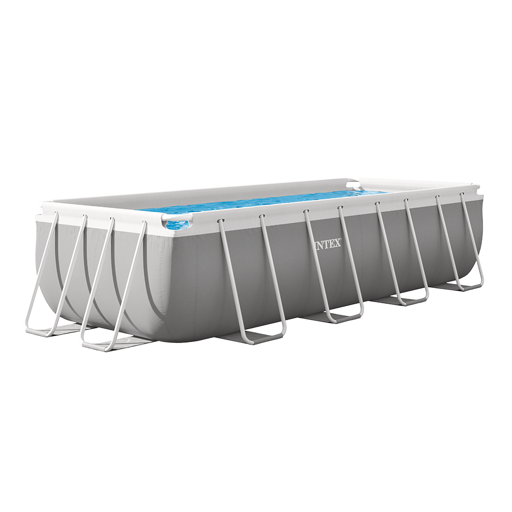 Piscine tubulaire INTEX Prism Frame rectangulaire L.4,00 x l.2,00 x H. 1,00m