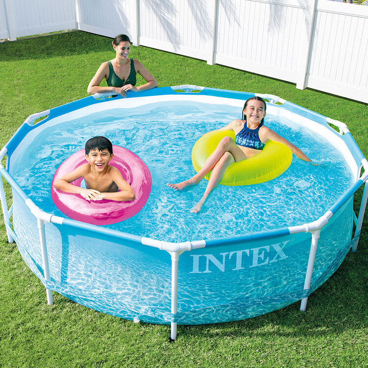 Piscine tubulaire OCEAN INTEX, D.3,05 m x H.0,76 m – Image 3