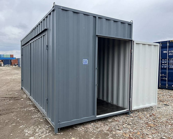 Container maritime 20 pieds - 3 portes – Image 4