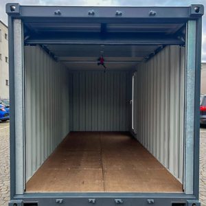 Conteneur maritime 20' avec portes sectionnelles
