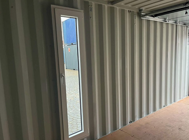 Conteneur maritime 20' avec portes sectionnelles – Image 2