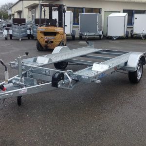 remorque porte voiture lider avec petites rampes 1 essieu