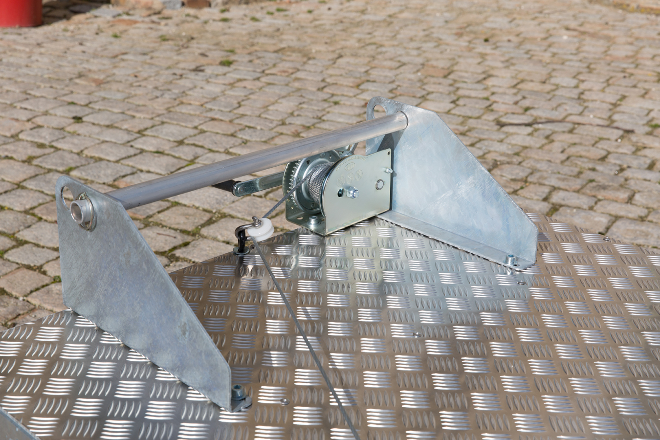 Remorque transversale avec roues pivotantes 360° – YO – CCP5 – Image 4