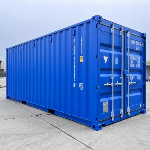 Container 20 pieds Bleu