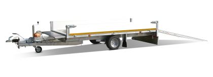 remorque plateau nu eduard 311 x 180 cm ptac 1350kg freinée – Image 8
