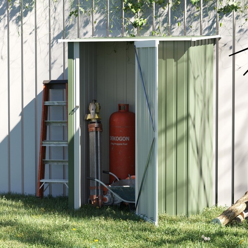 Abri de Jardin 1,2 m² – Cabanon Compact avec Porte Verrouillable