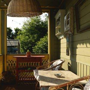 Salon de Jardin Outsunny Modulable 7 Places 6 Pièces Résine Gris