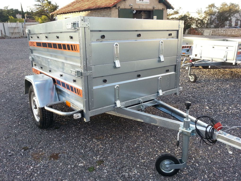 Remorque bagagère boro niewiadow BO717 neuve ptac 750 kg – Image 2