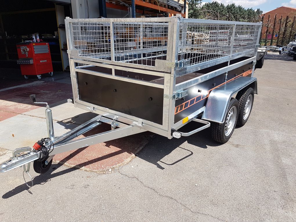 Remorque bagagère boro niewiadow BOK725D neuve ptac 750 kg – Image 2