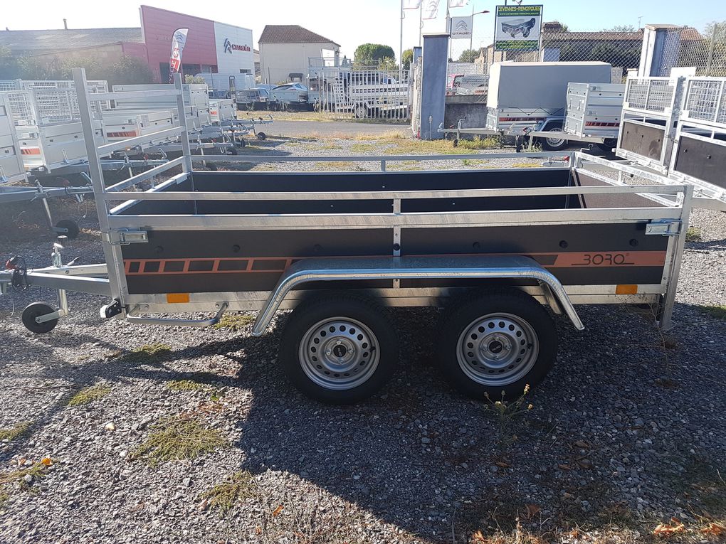 Remorque bagagère boro niewiadow BOK725D neuve ptac 750 kg – Image 3