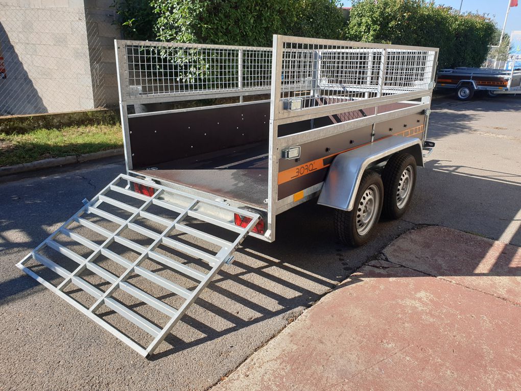 Remorque bagagère boro niewiadow BOK725D neuve ptac 750 kg – Image 4