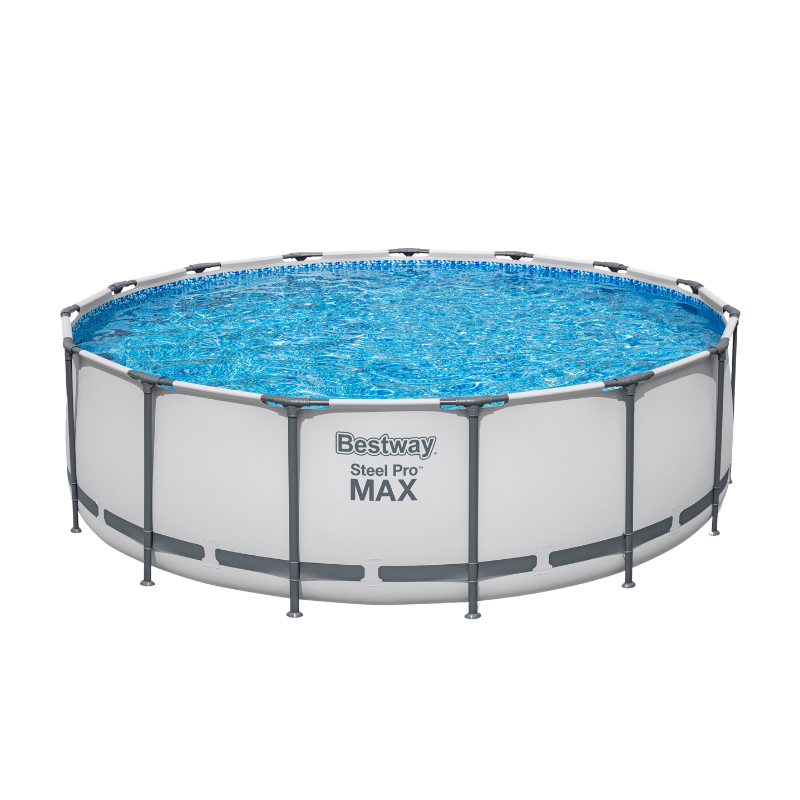 Piscine hors-sol STEEL PRO BESTWAY, Diam.4,57 m x H. 1,22 m