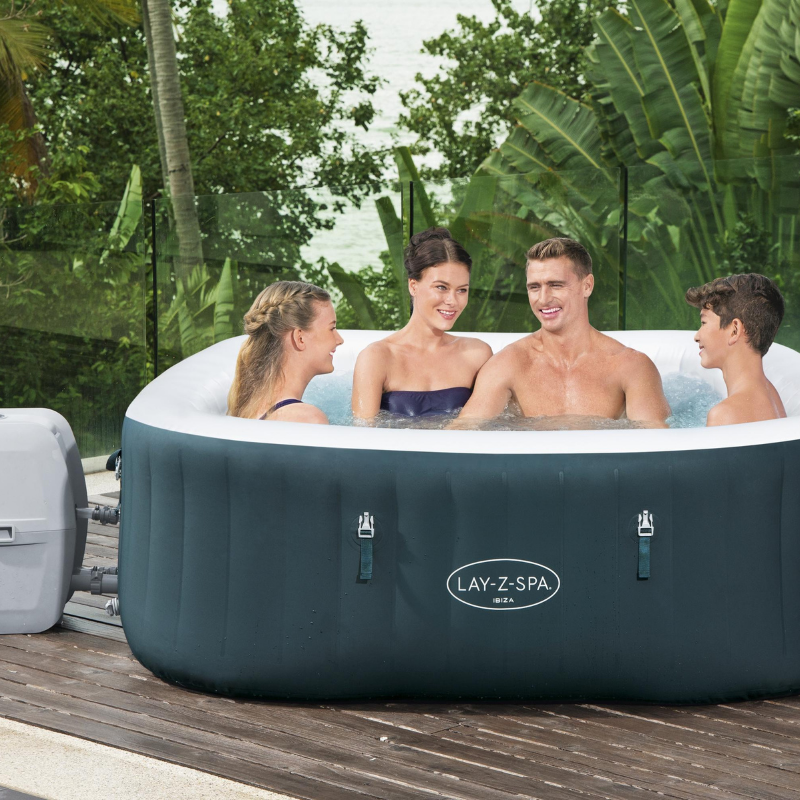 Spa gonflable carré 6 places – Ibiza Airjet – Bestway